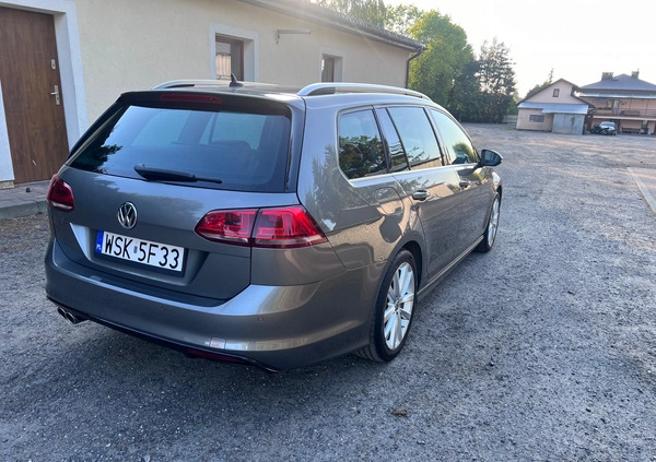 Volkswagen Golf cena 53000 przebieg: 185000, rok produkcji 2016 z Łuków małe 67